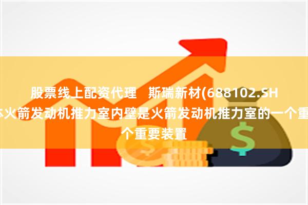 股票线上配资代理   斯瑞新材(688102.SH)：液体火箭发动机推力室内壁是火箭发动机推力室的一个重要装置
