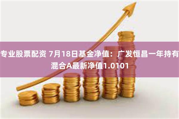 专业股票配资 7月18日基金净值：广发恒昌一年持有混合A最新净值1.0101